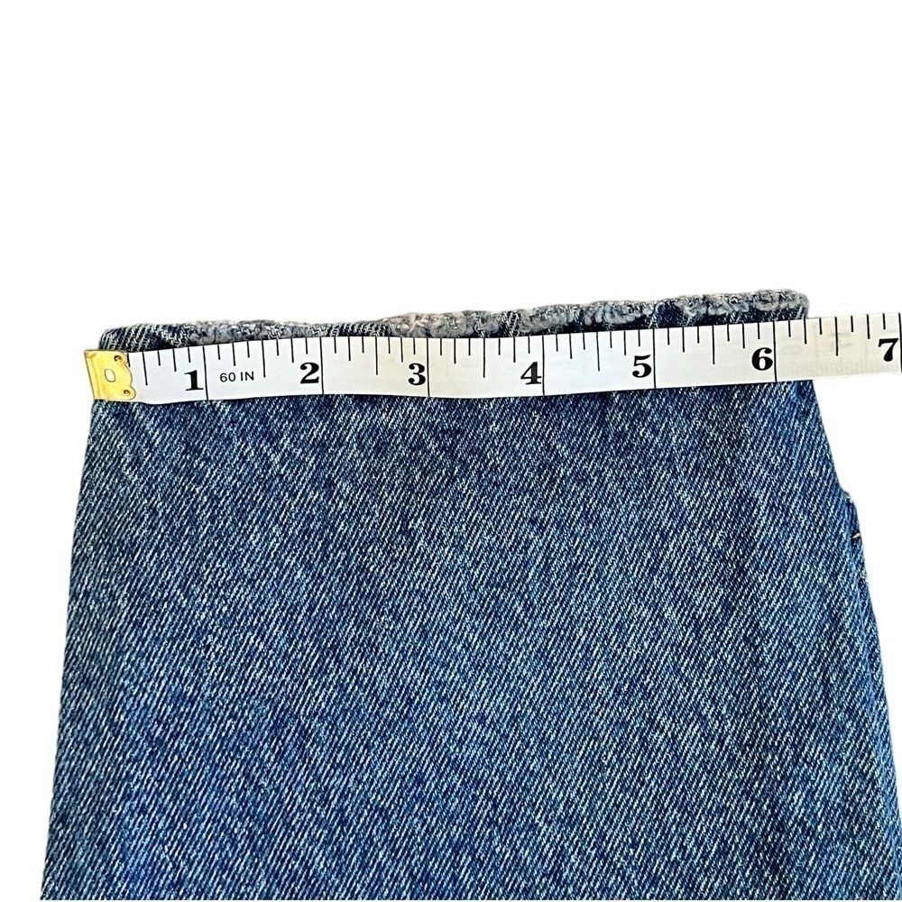 New Women’s Levi’s Premium Wedgie Icon Fit Ankle Jeans Size 32 - Picture 4 of 9